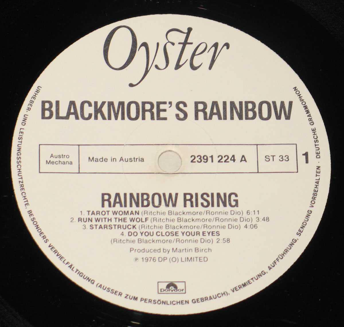 High Resolution Photos of ritchies blackmore rainbow rising austria 